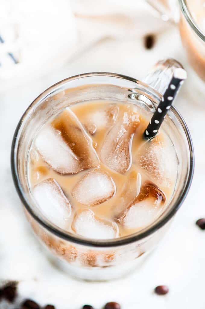 Homemade Flavored Syrups for Iced Lattes